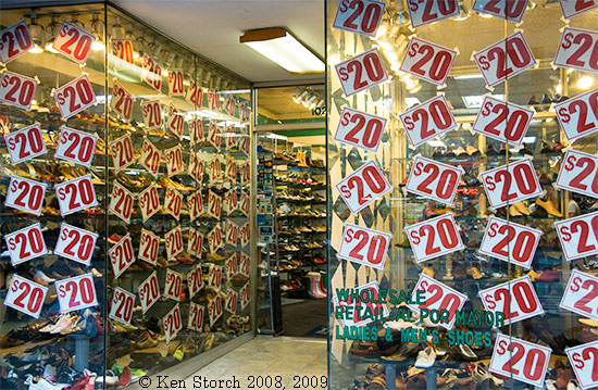 sale-20-16352 Scary $20 $20 $20 SALE storefront in New York City