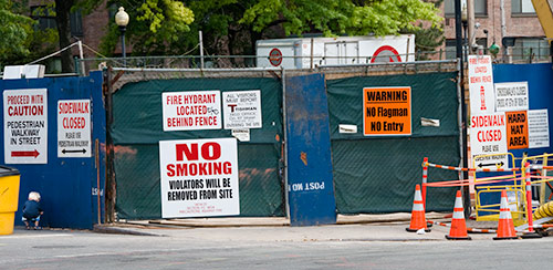 Under Construction Work in Progress - Watch your step!