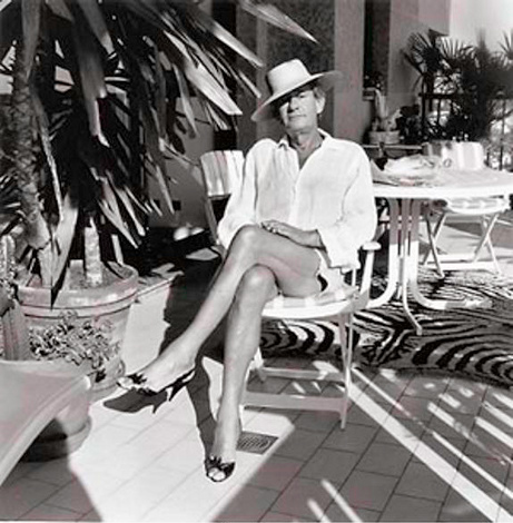 self-portrait-with-heels Helmut Newton Self Portrait in High Heels