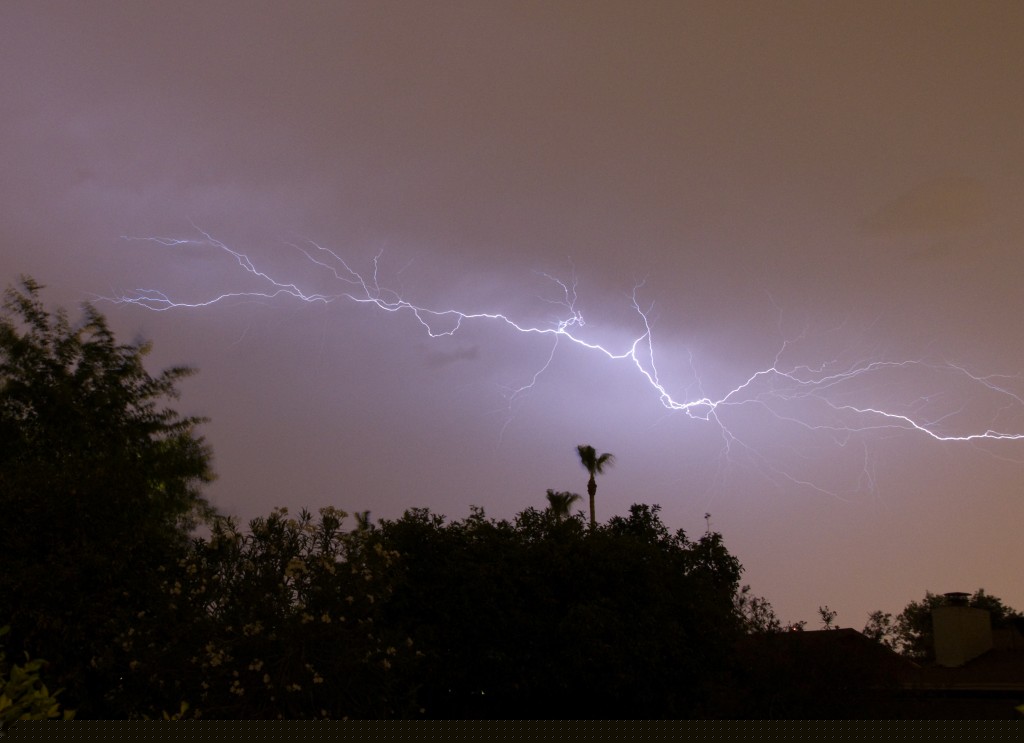 Lightning Strikes Cloud to Cloud