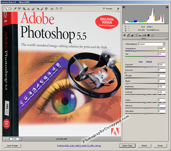 ACR-5-w-PS5_5-550 Adobe Releases Camera RAW 5.5 and Lightroom 2.5