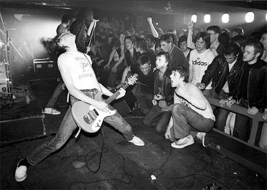 Ramones-at-Erics-Club Ian Dickson, The Ramones at Eric's Club, Liverpool England