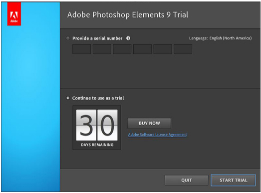 free photoshop download trial.  Free Trial Download direct from the Adobe site. Photoshop Elements 9 can 