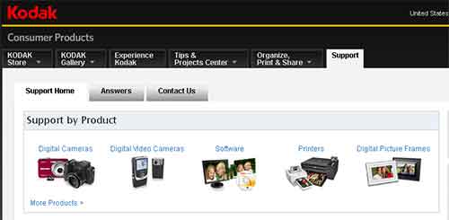 kodak-support kodak support page
