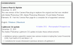 Get Your Free Adobe Camera RAW 6.6 and Lightroom 3.6 Update